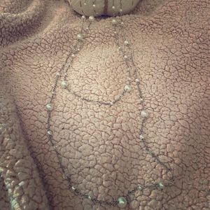 ⚪️ 2/$10! Long double necklace